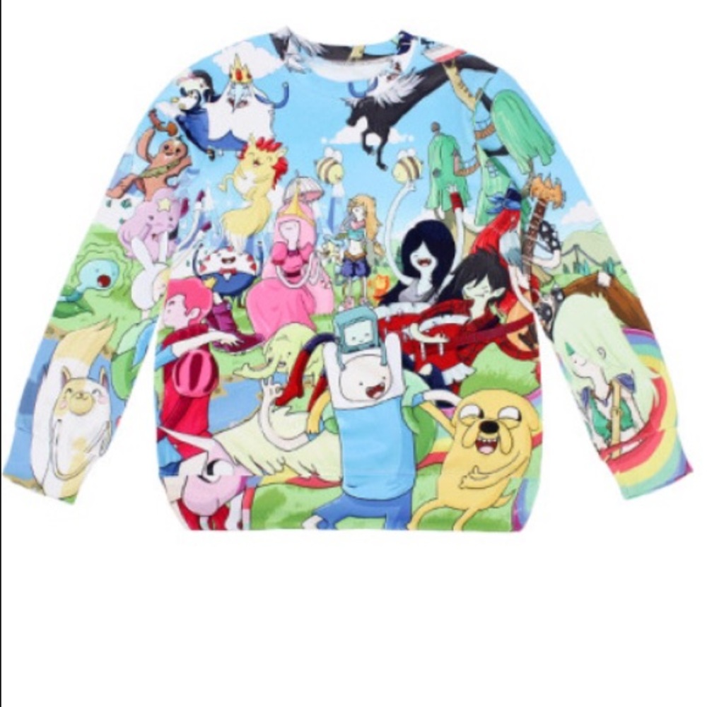 Adventure Time All Over Print Sweatshirt